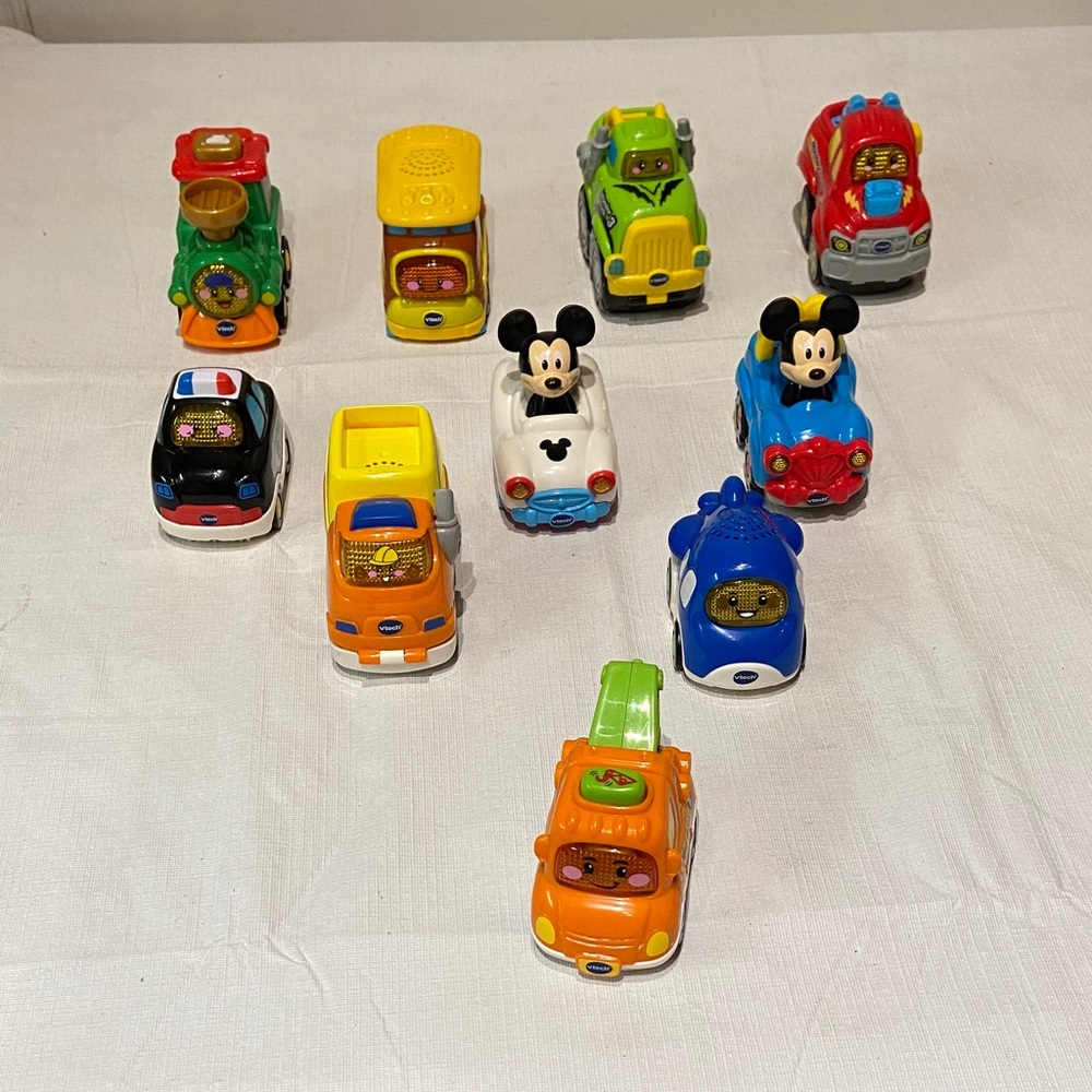 10 Vtech Vehicles All Working